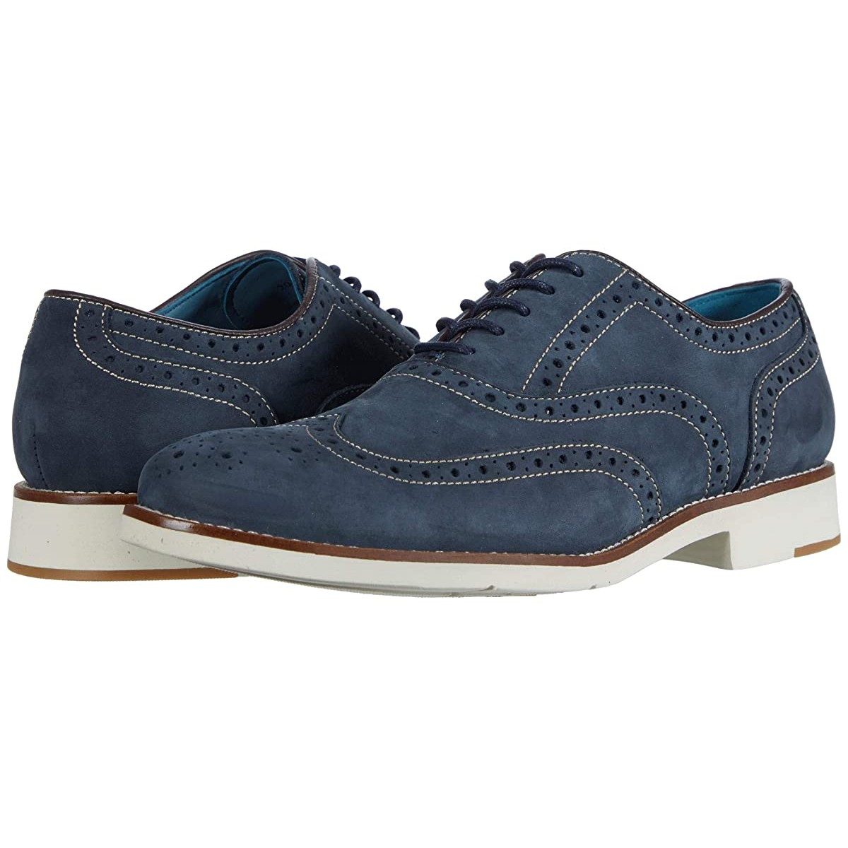 

Туфли оксфорды Johnston Murphy Watkins Wing Tip Navy Nubuck, 42.5 (275 мм)