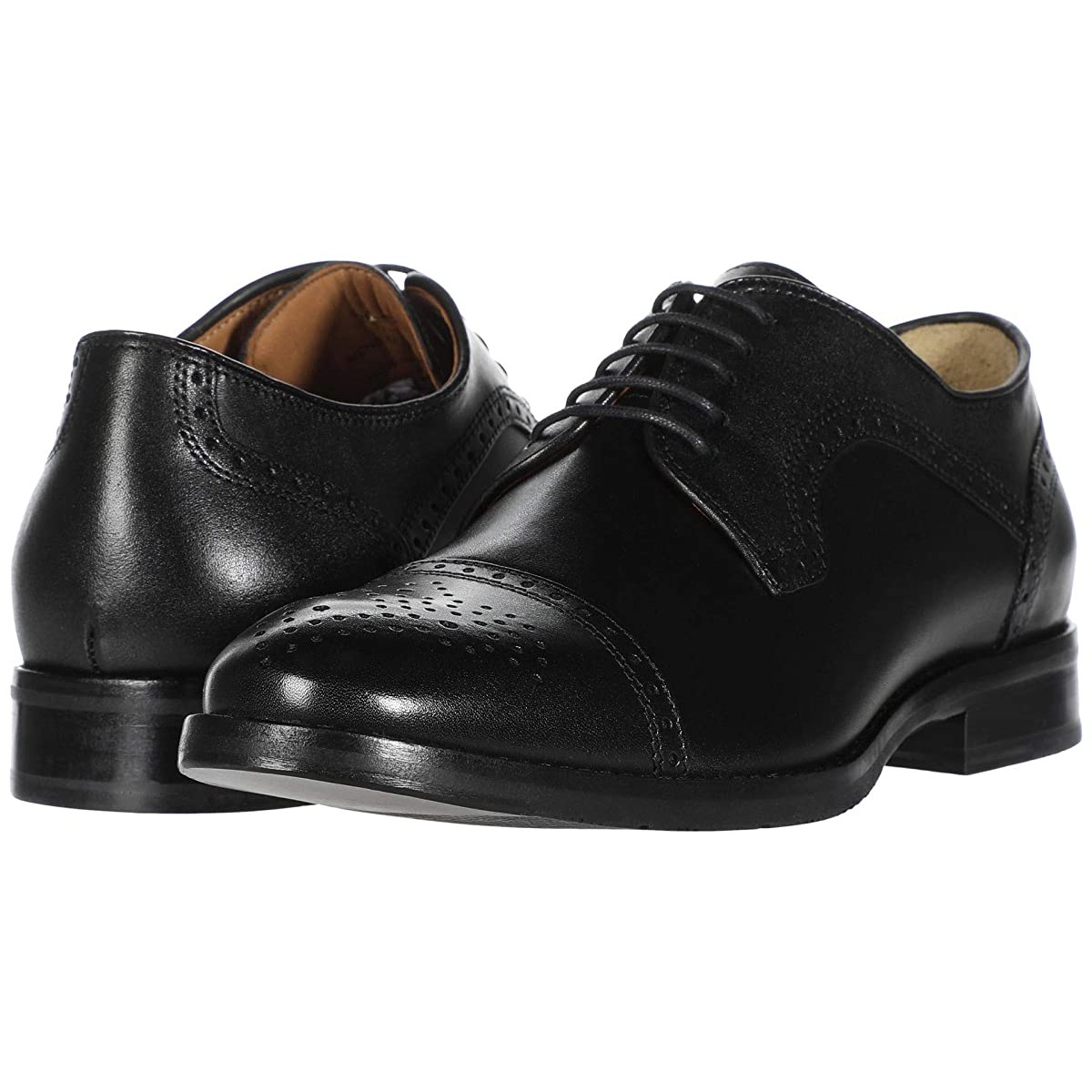 

Туфли оксфорды Johnston Murphy Halford Cap Toe Black Full Grain, 42.5 (275 мм)
