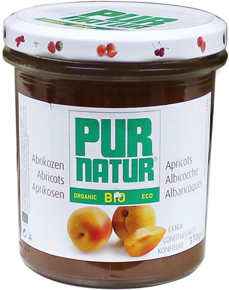 Джем PurNatur абрикосовый без добавления сахара Органический 370 г ...