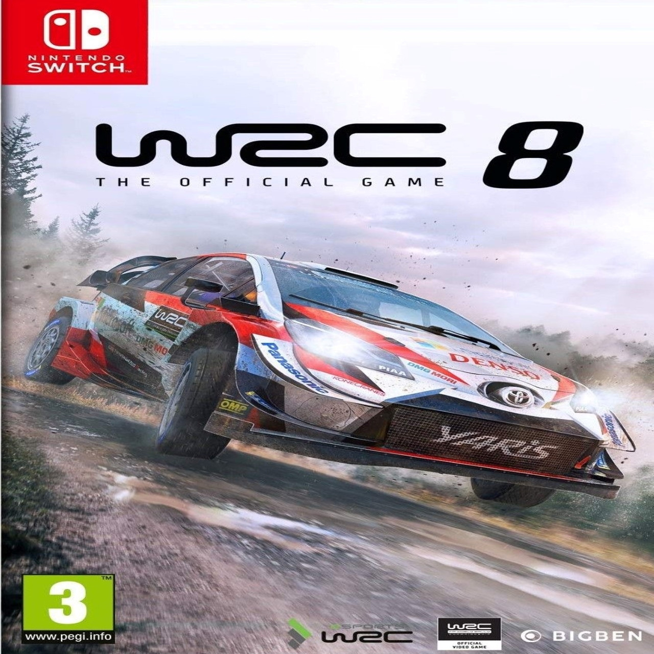 

WRC 8 (російські субтитри) Nintendo Switch