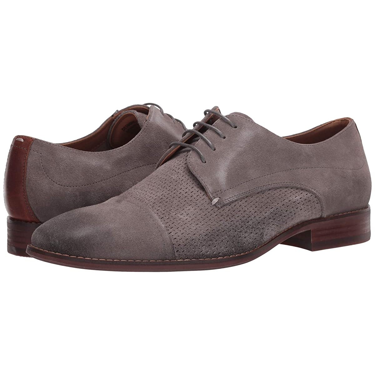 

Туфли оксфорды Steve Madden Desmond Oxford Grey Leather, 43 (280 мм)