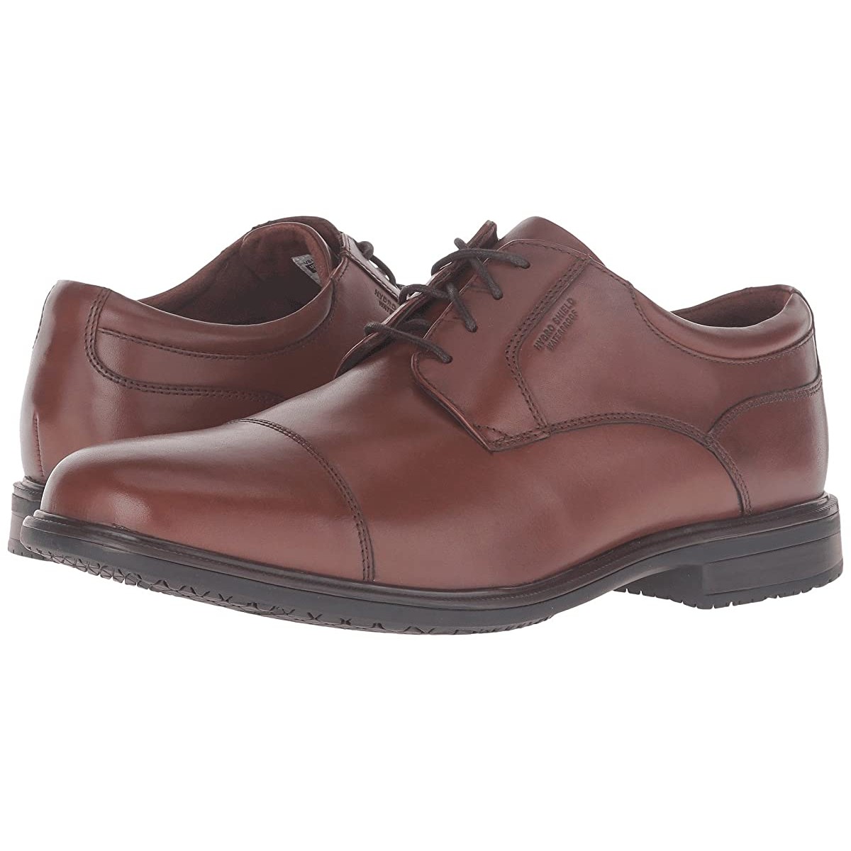 

Туфли оксфорды Rockport Essential Details II Waterproof Cap Toe Tan Antique Leather, 42.5 (270 мм)