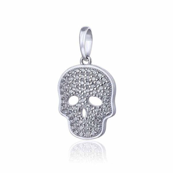 

Срібна підвіска "Crystal skull"