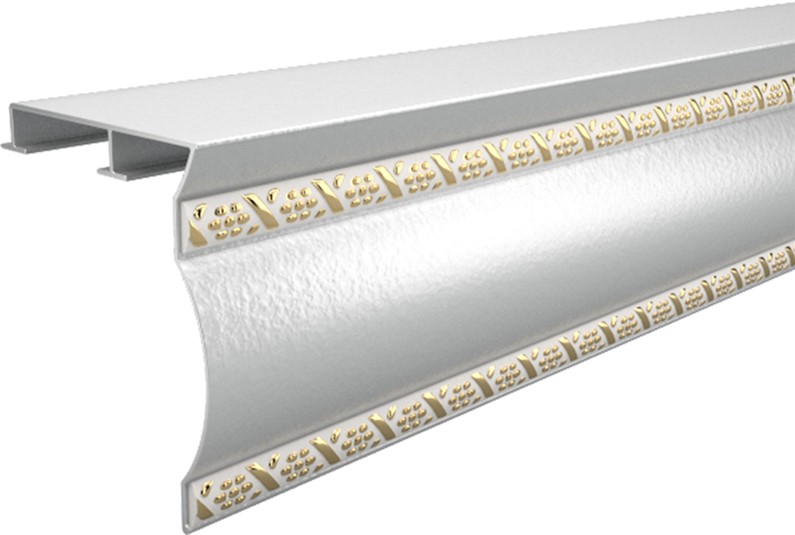 

Карниз алюминиевый Алюпро ПАС-2923 45.8х55 Лайт 3.5 м двухрядный (с комплектом фурнитуры) (Н0000001370)