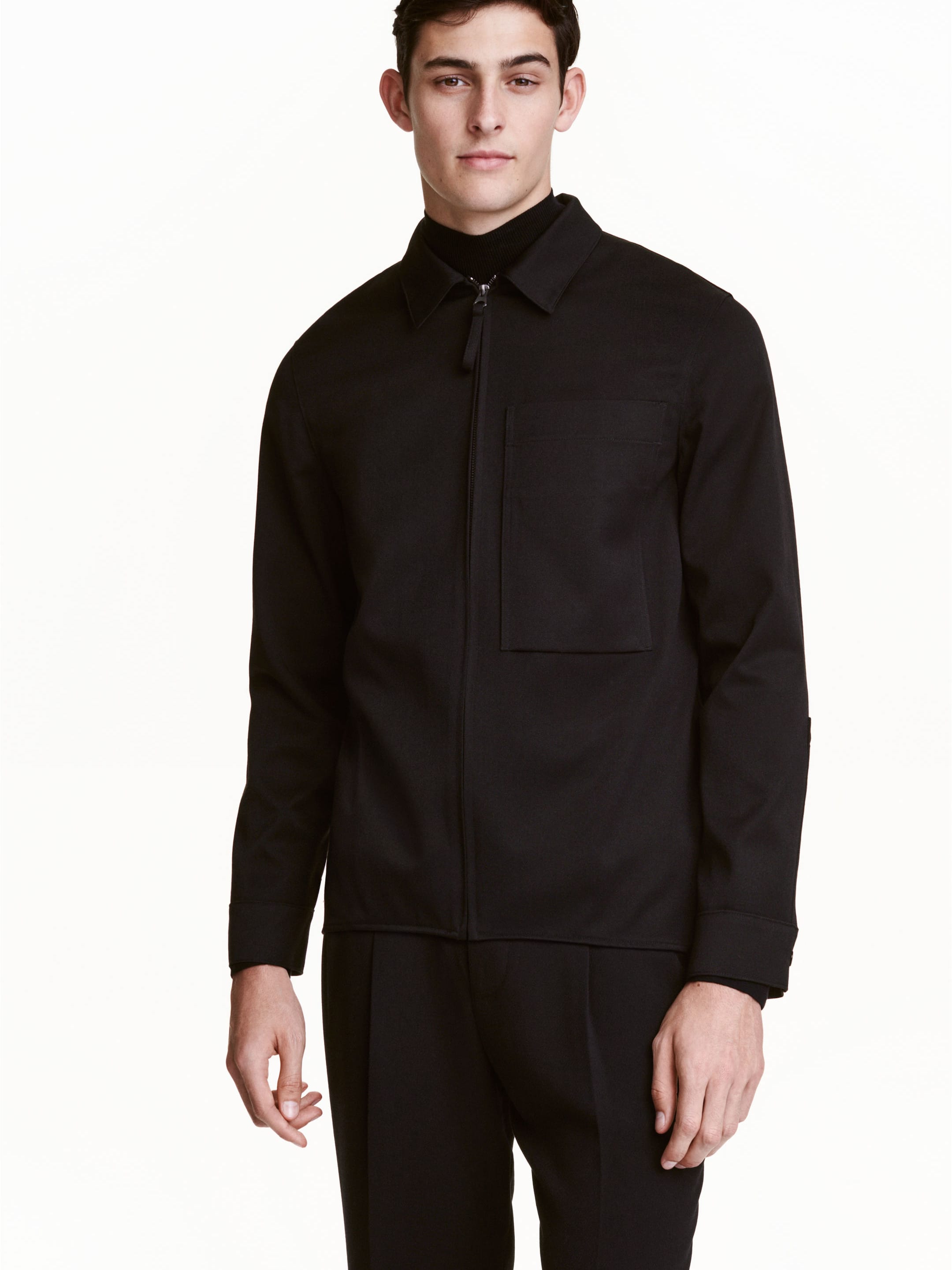 

Ветровка H&M 4473014-AAAD 56 Черная