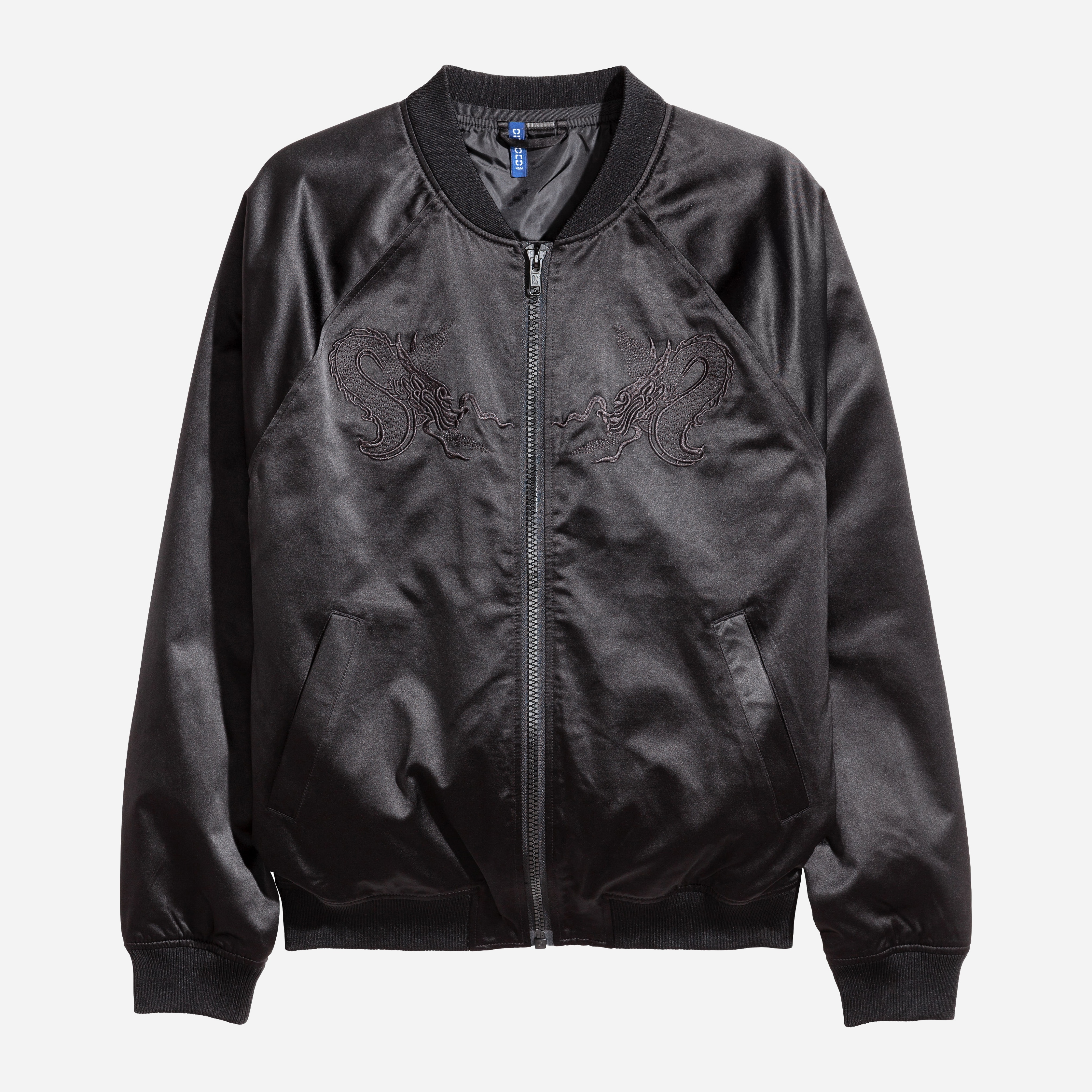 

Бомбер H&M 4495685-AAPU S Черный