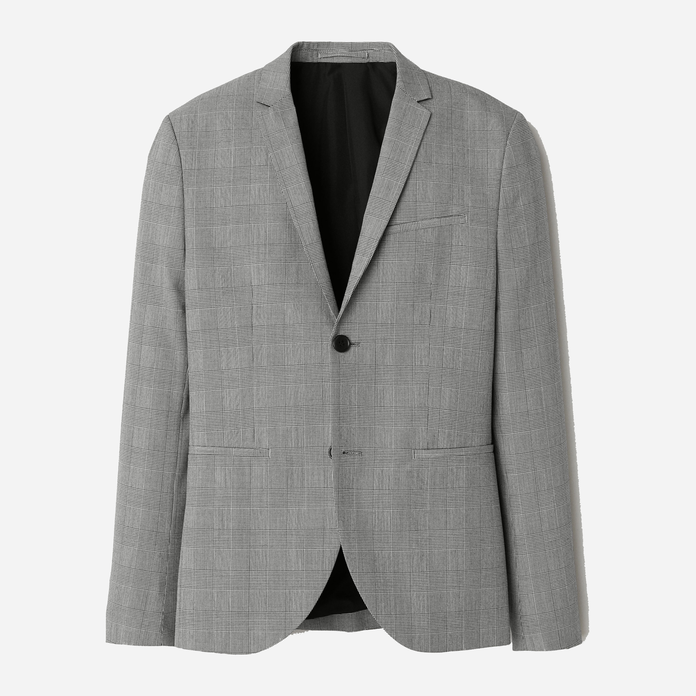 

Пиджак H&M 5986347-APZZ 52 Светло-серый с черным