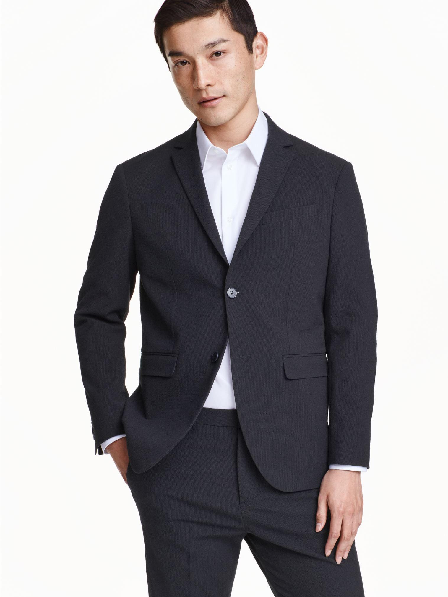 

Пиджак H&M 3429953-AAQJ 58 Темно-синий