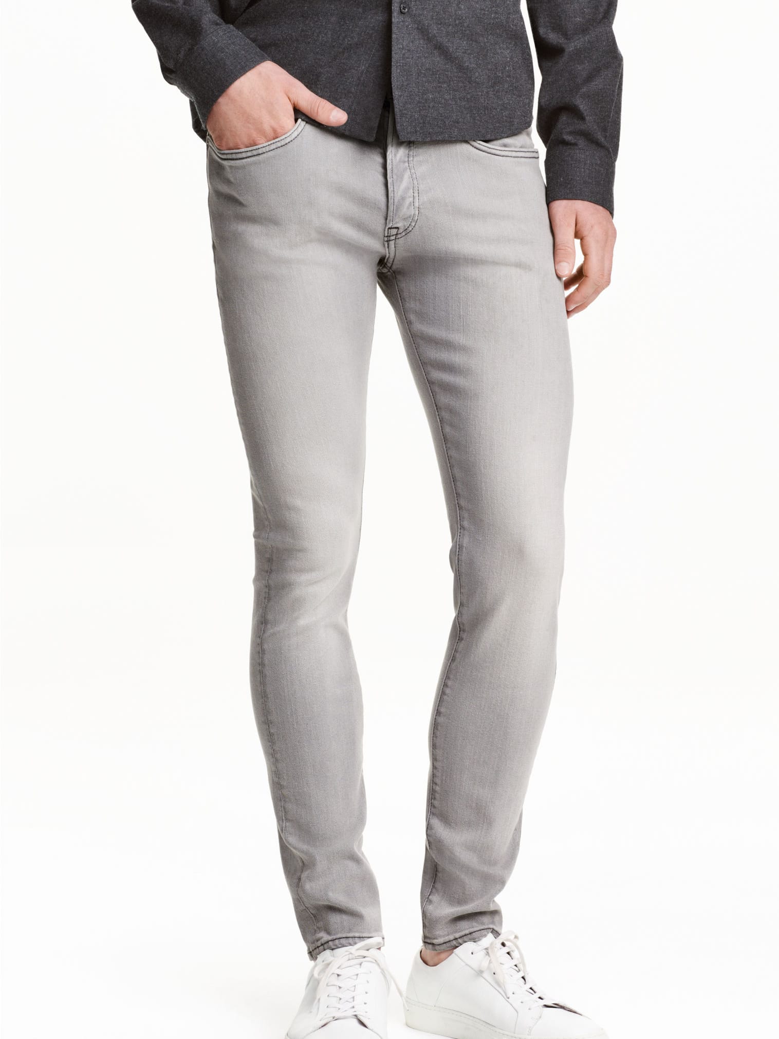

Джинсы H&M 3970688-ABKU 29 Серые