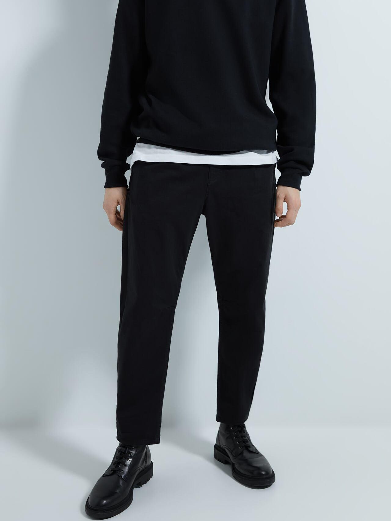 

Брюки Zara 9632/304/800-AAAD 44 Черные