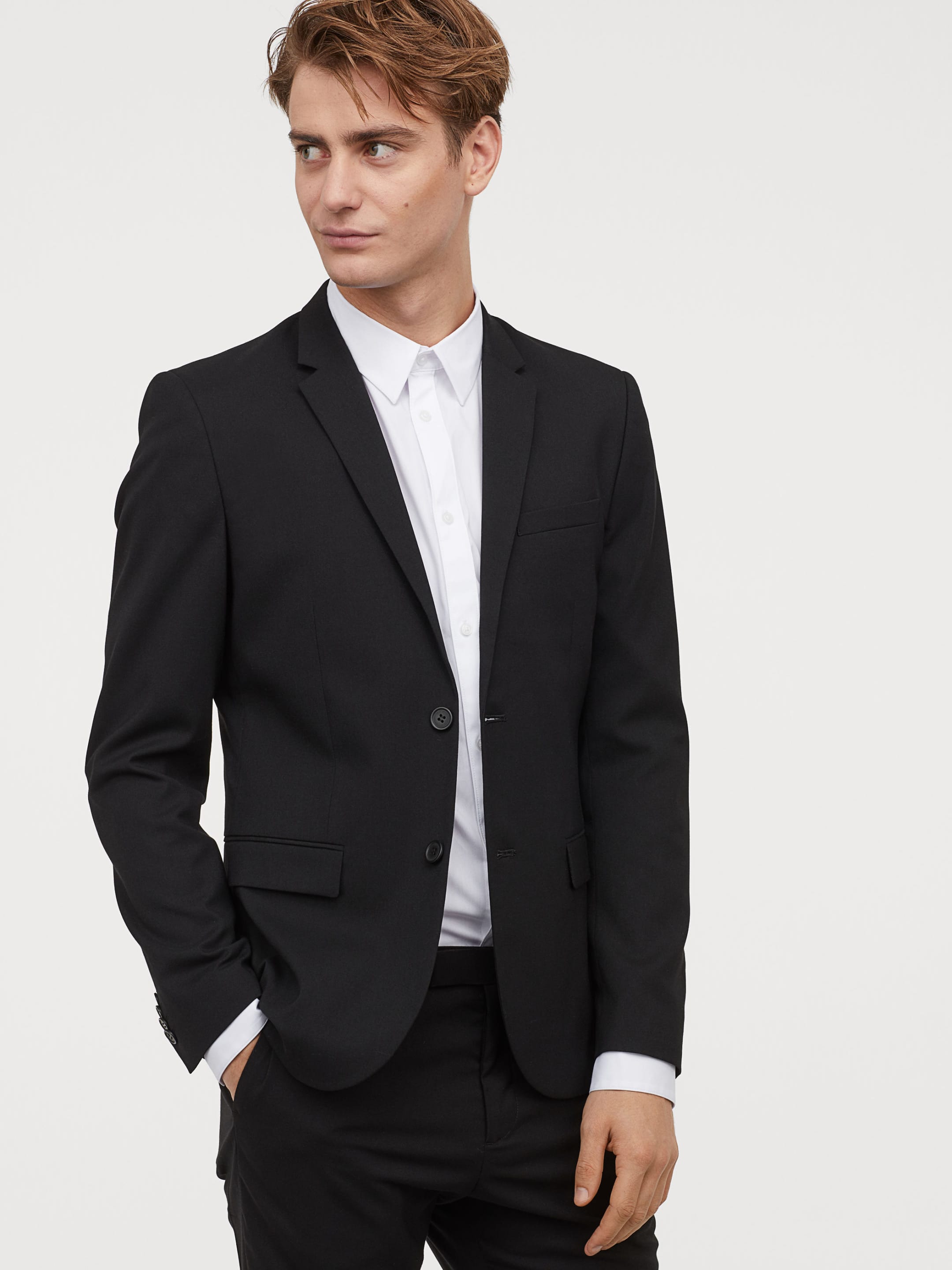 

Пиджак H&M 4512908-AAAD 48 Черный