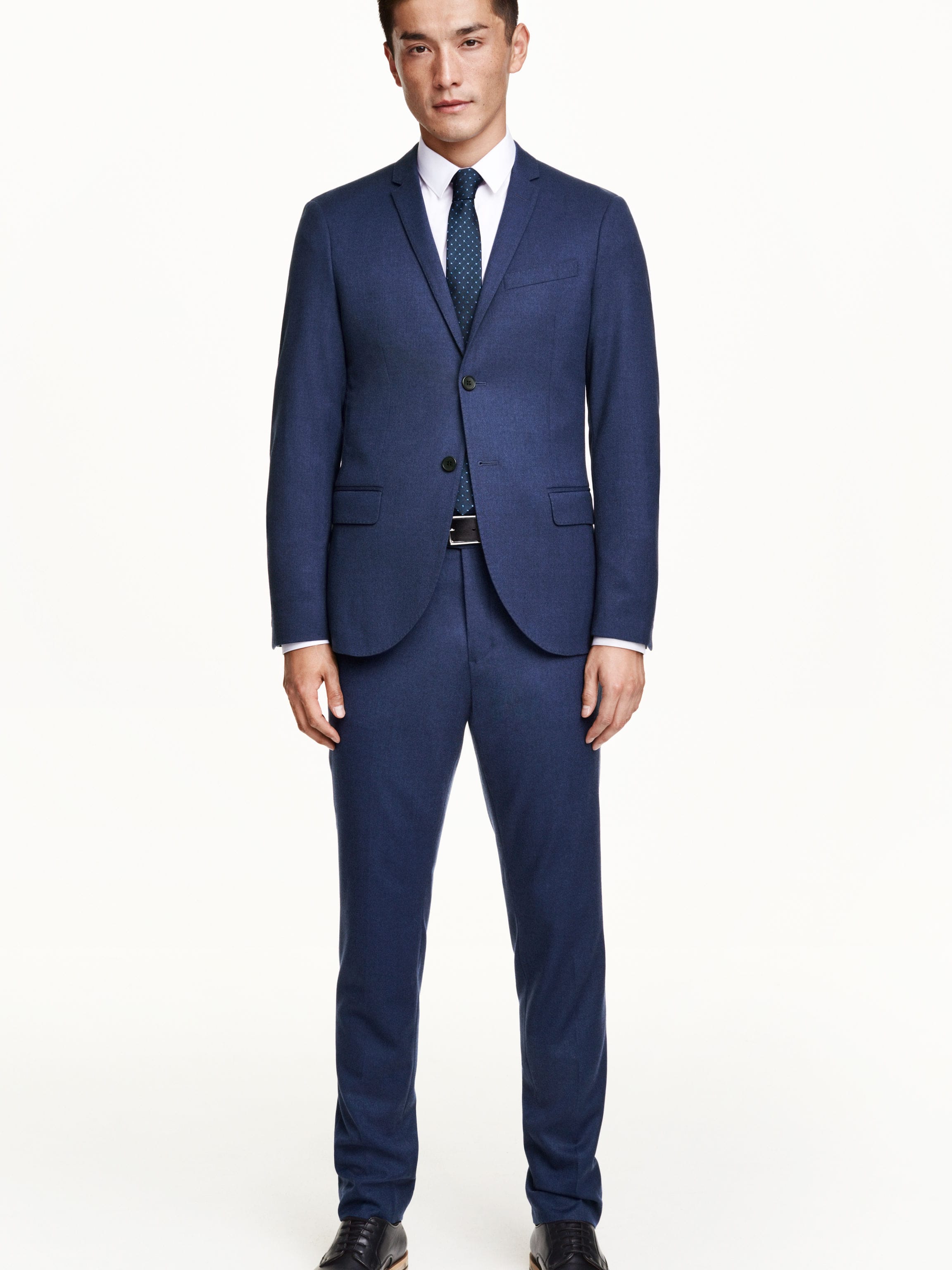 

Брюки H&M 2893062-z 48 Темно-синие