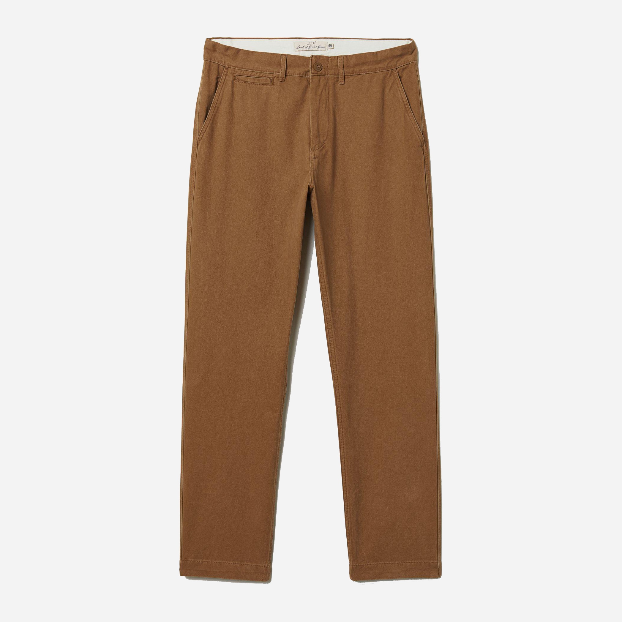 

Брюки H&M 6506078-ACXI 42 Темно-бежевые