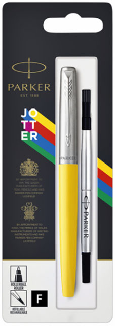

Ручка роллер Parker JOTTER 17 Plastic Yellow CT RB Паркер 15 326