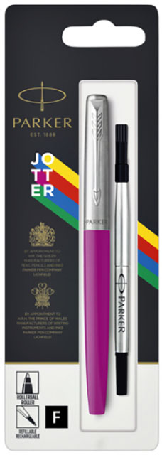 

Ручка роллер Parker JOTTER 17 Plastic Pink CT RB Паркер 15 526