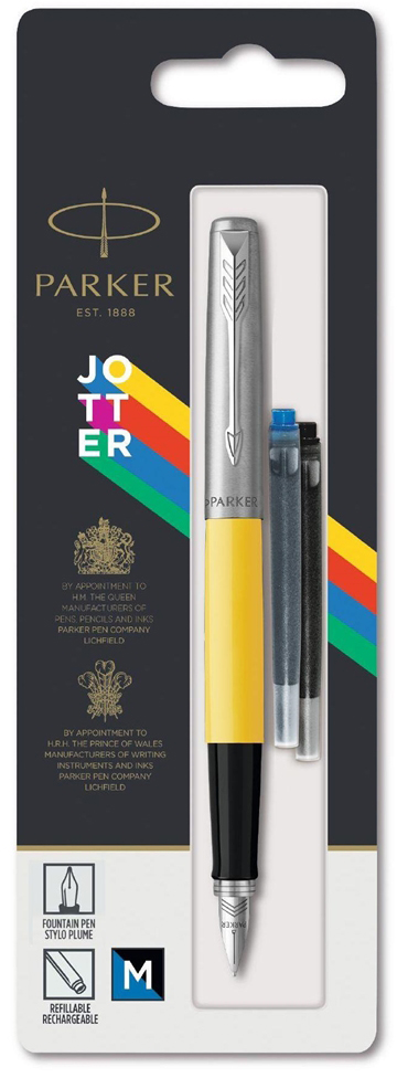 

Ручка перьевая Parker JOTTER 17 Plastic Yellow CT FP M Паркер 15 316