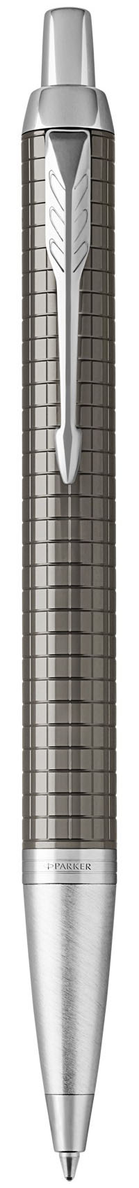 

Шариковая ручка Parker IM 17 Premium Dark Espresso Chiselled CT BP Паркер 24 332
