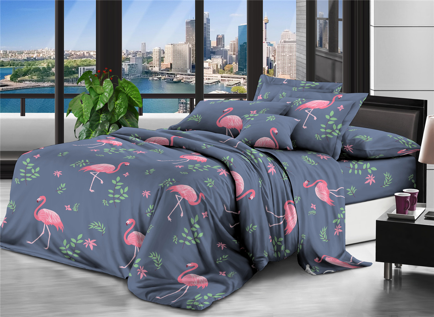 

Комплект постельного белья Modern Микросатин 15-0218 Porto-Novo 160х220х2