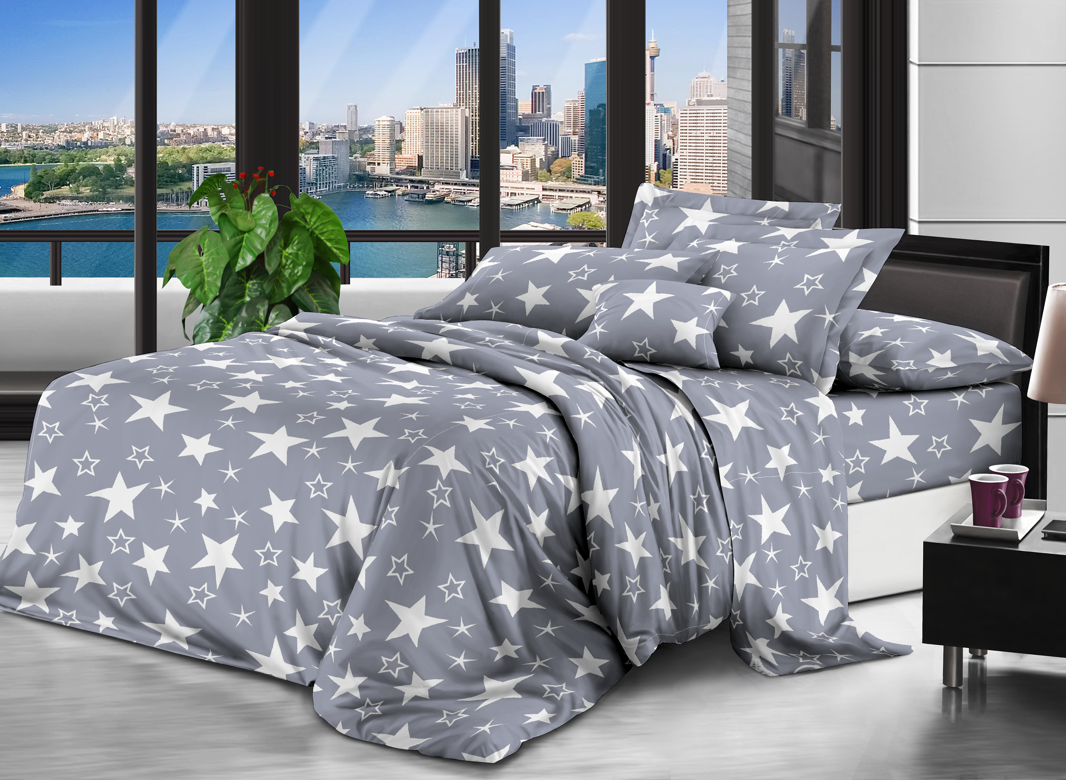 

Комплект постельного белья Modern Микросатин 15-0217 Angola 200х220