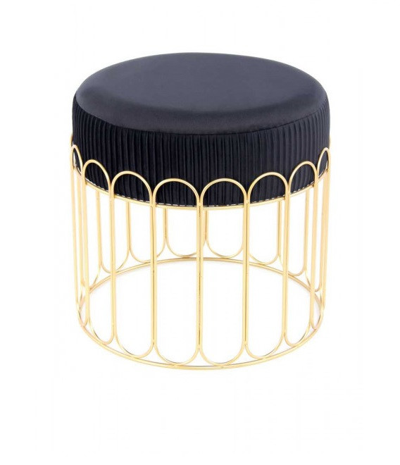 

Табурет Kayoom Drum T425 Black/Gold