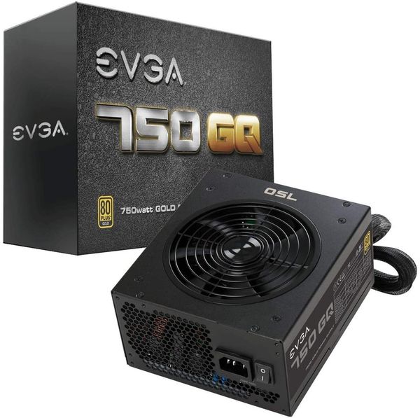 

Блок питания EVGA 210-GQ-0750-V1 750 GQ, 80+ GOLD 750W, Semi Modular, EVGA ECO Mode