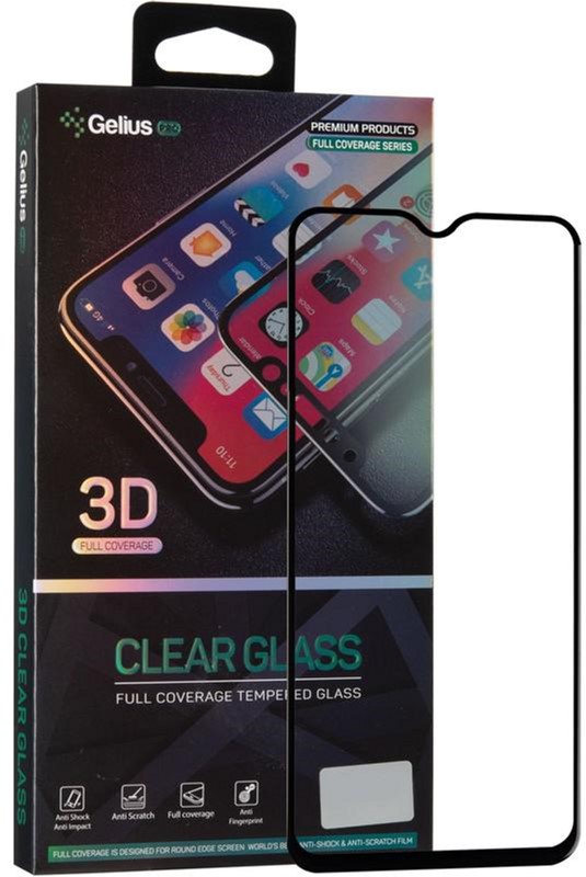 

Защитное стекло Gelius Pro для Vivo Y17 Black