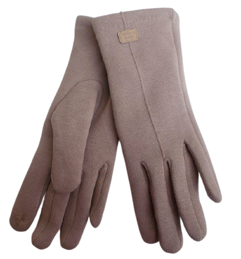 

Перчатки сенсорные на флисе Fashion Gloves А4 капучино