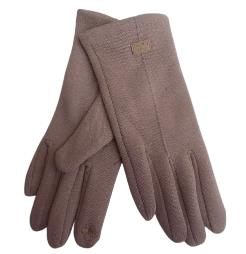 

Перчатки сенсорные на меху Fashion Gloves А3 капучино