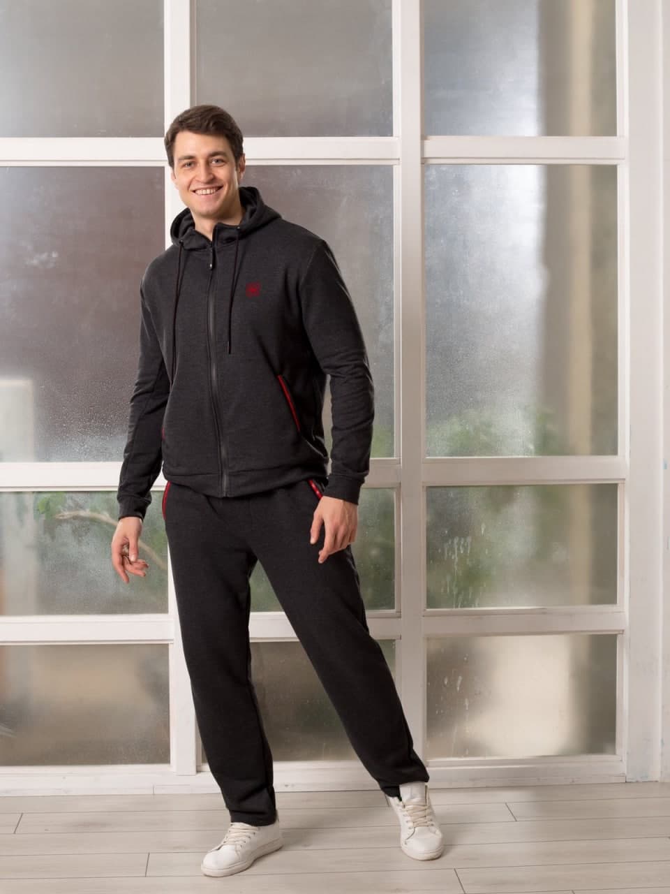 

Мужской Спортивный Костюм Gi Reset Black M Черный Gi-04