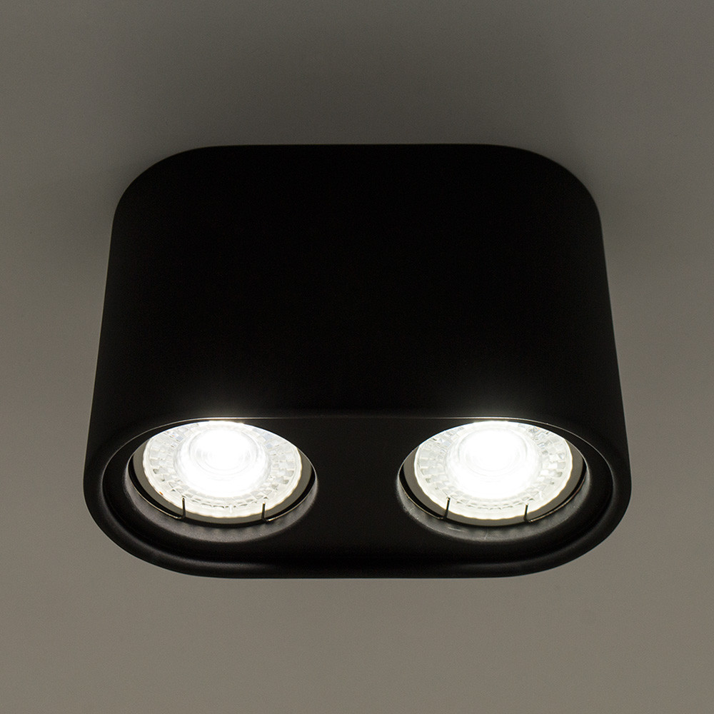 

Накладной точечный светильник LUMINARIA GYPSUM LINE Bristol R1803-2 BK (Черный)