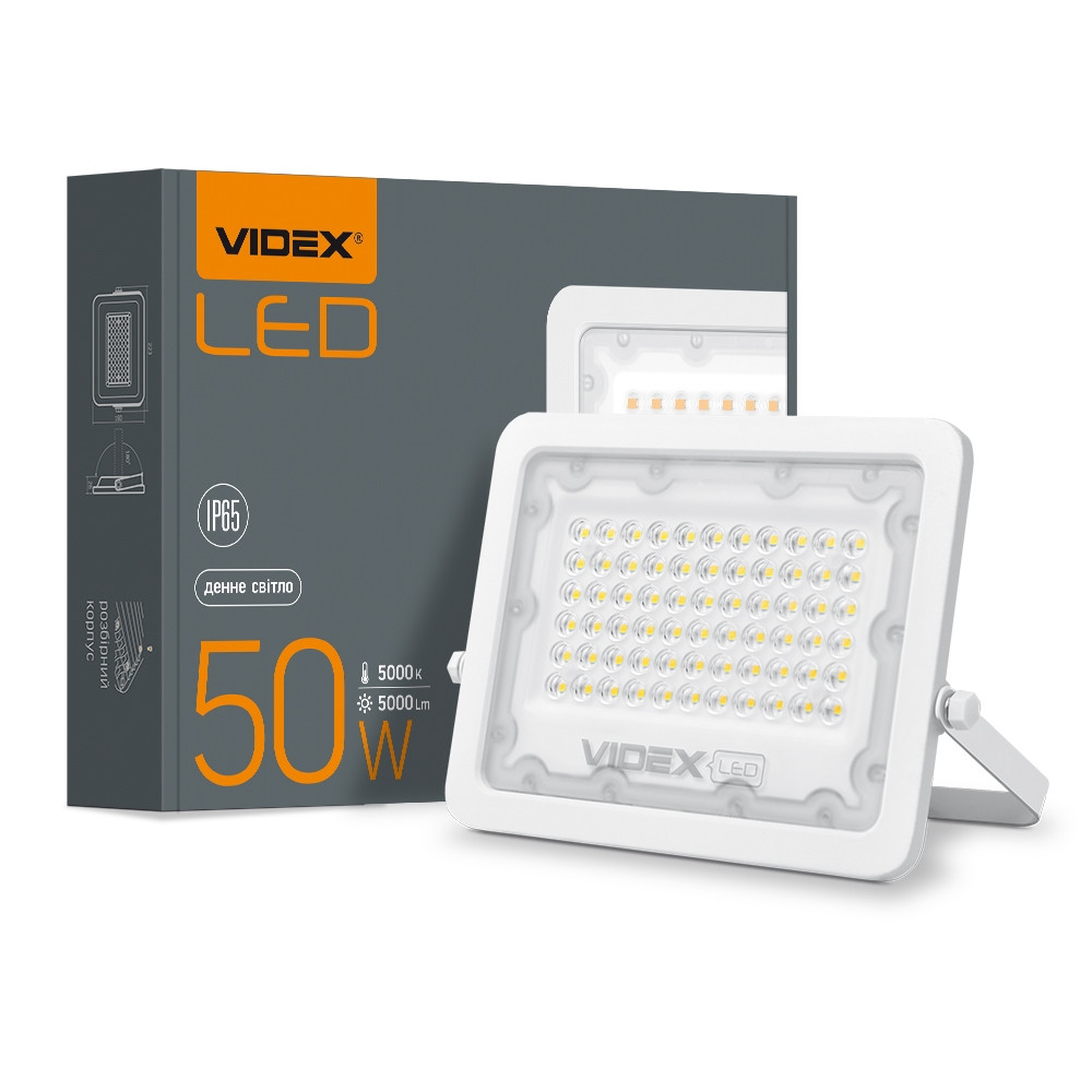 

LED прожектор VIDEX F2e 50W 5000K