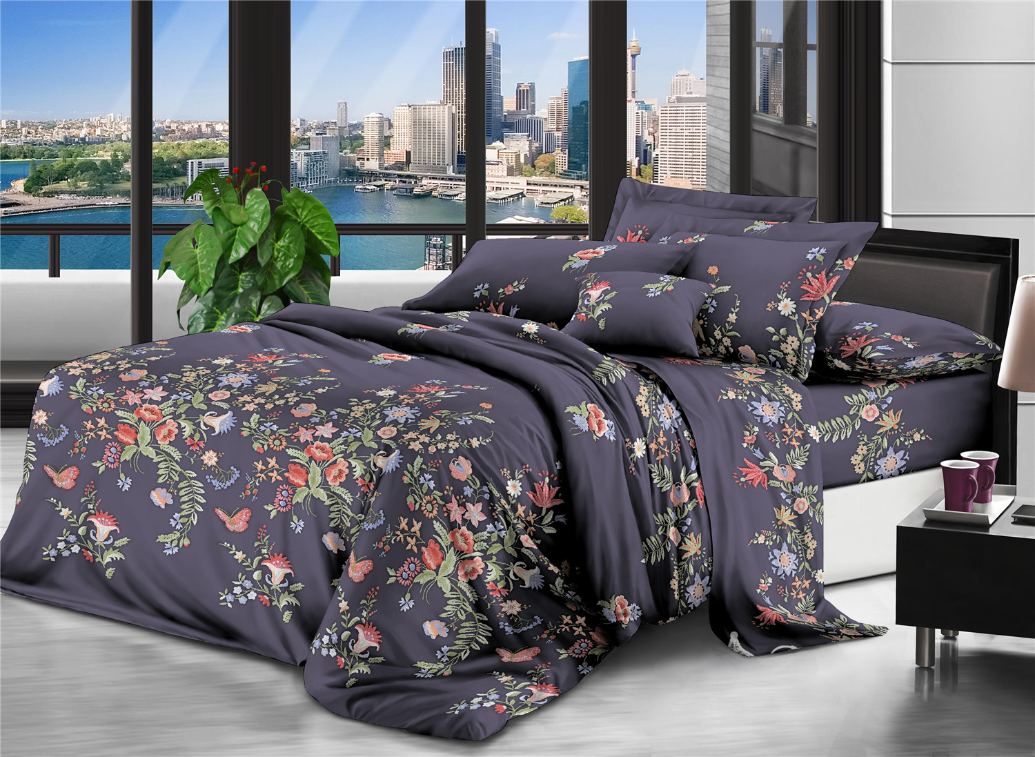 

Пододеяльник Modern Микросатин 15-0221 Accra 160х220