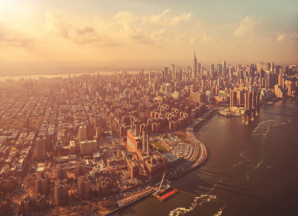 

Фотообои бумажные Komar Manhattan 254х184 см 4 сегмента (4-987)
