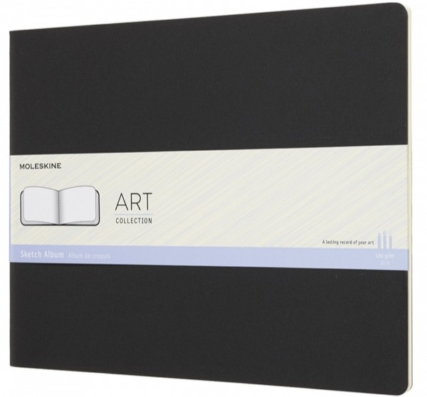 

Скетчбук Moleskine Art Pad XXL 22 х 28 см нелінований чорний