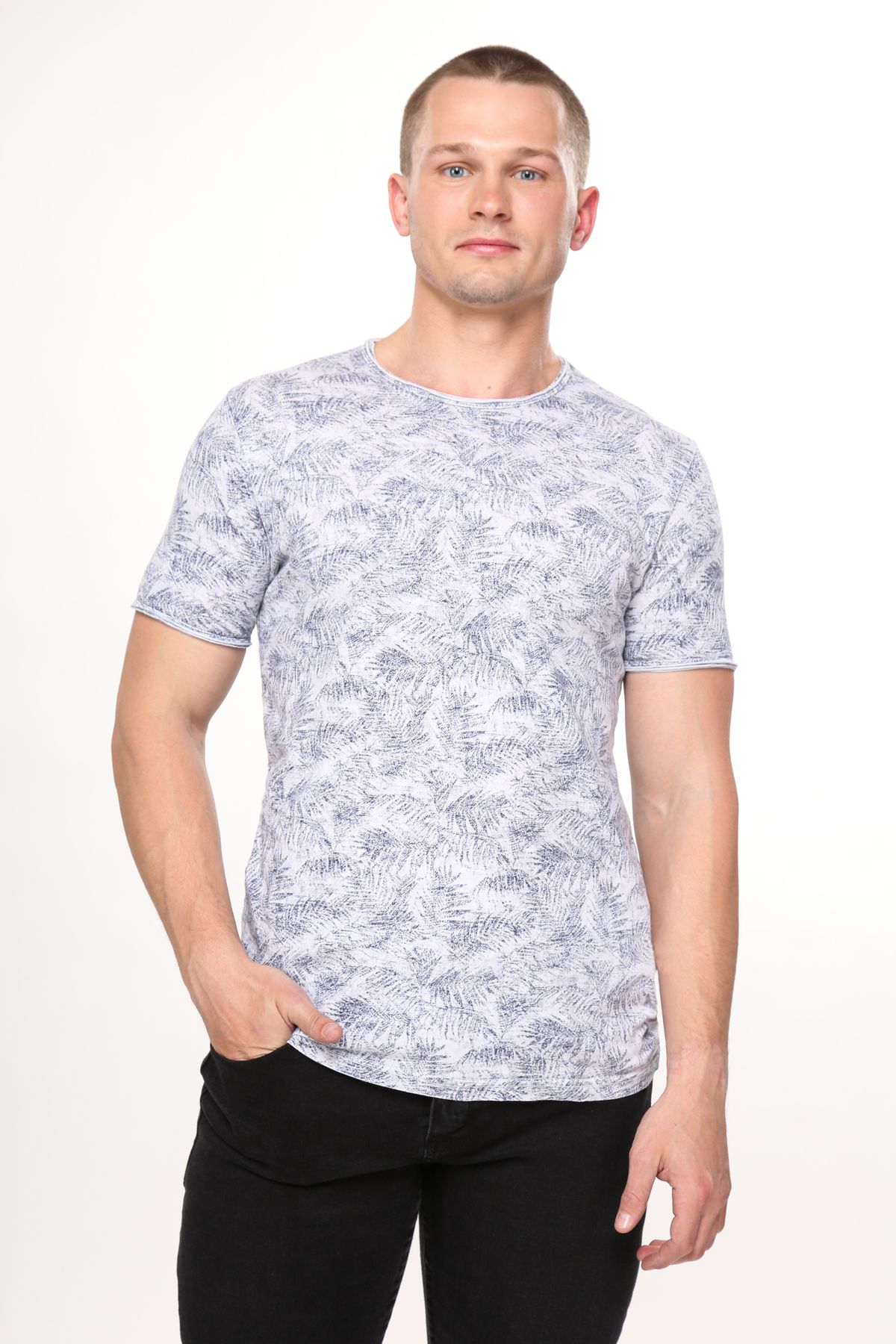 

Футболка JEAN PIERE JP4702-B XXL Сірий