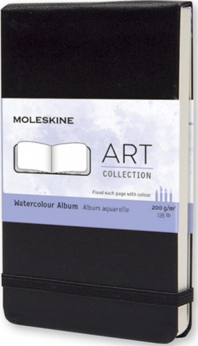 

Альбом Moleskine Art Watercolour кишеньковий 9 х 14 см нелінований чорний