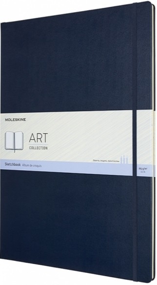 

Скетчбук Moleskine Art А3 29,7 х 42 см нелінований сапфір
