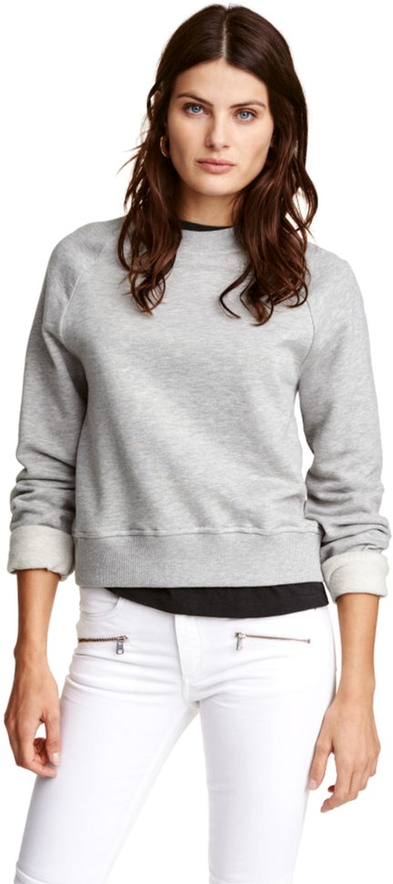 

Свитшот H&M 2hm033000107 XL Серый