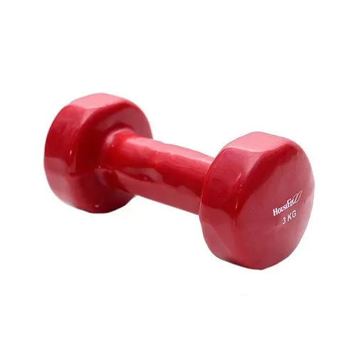 

Гантель M 0291 с виниловым покрытием, 3кг (Красный)