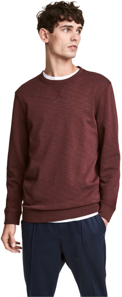 

Свитшот H&M 2hm033000224 XS Бордовый