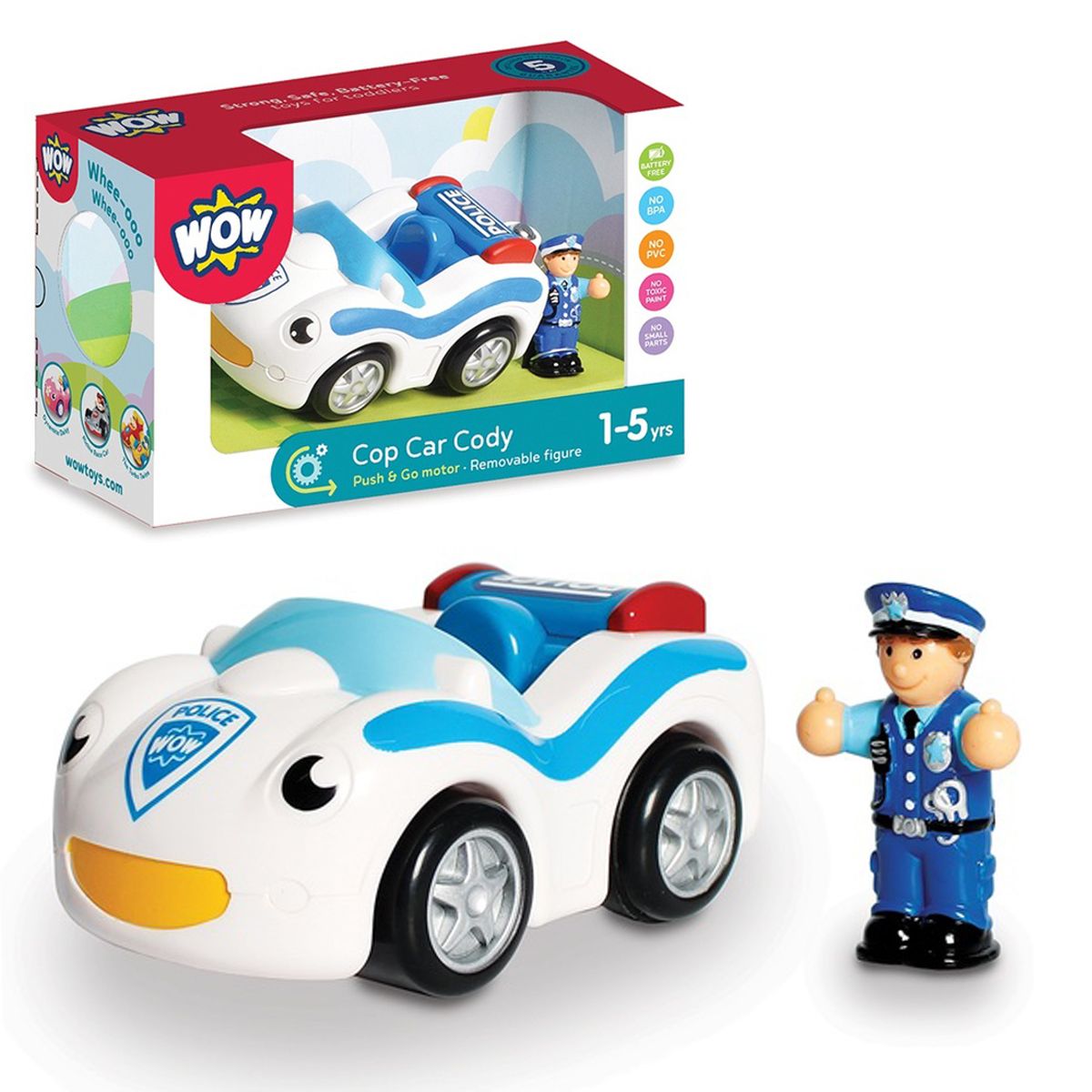 

Игровой набор Wow Toys Полицейская машина MiC (10715) (160675)