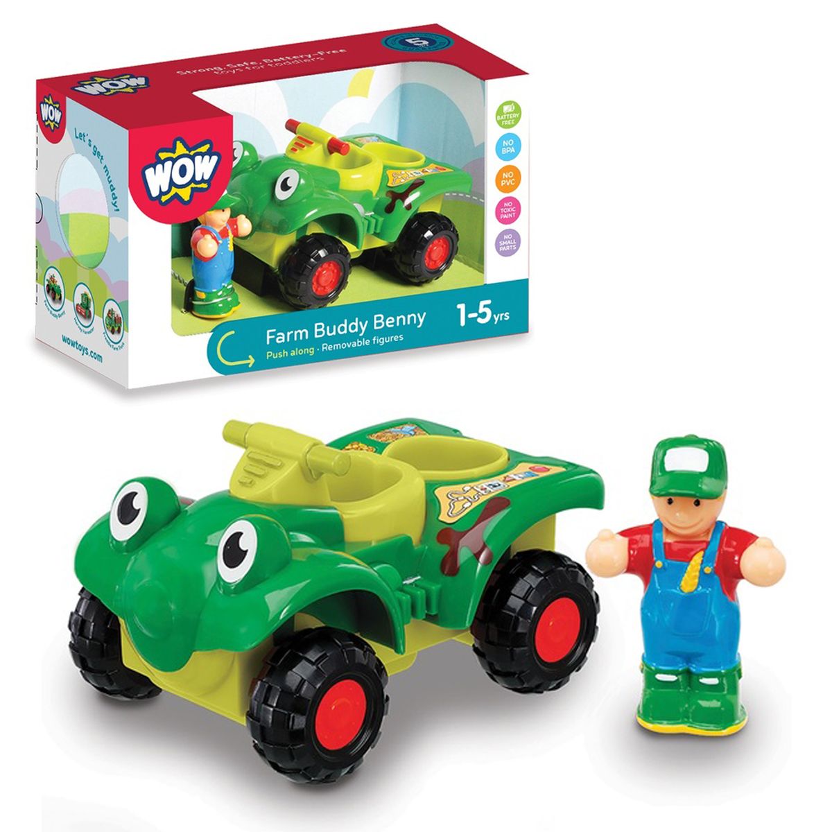 

Игровой набор Wow Toys Квадроцикл на ферме MiC (10316) (160677)