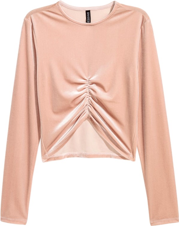 

Лонгслив H&M 2hm033000515 S Розовый
