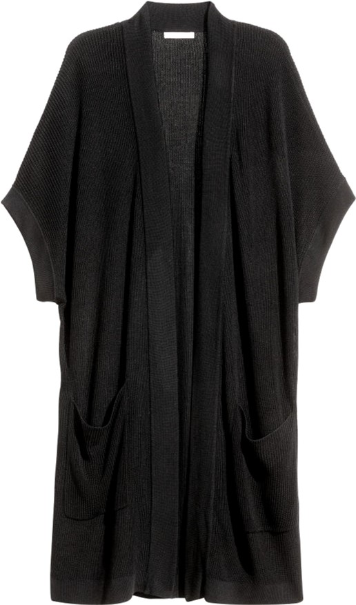 

Кардиган H&M 2hm033000855 XS/S Черный