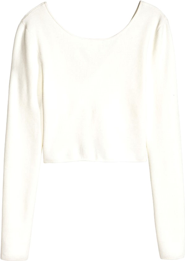 

Лонгслив H&M 2hm033000844 L Белый