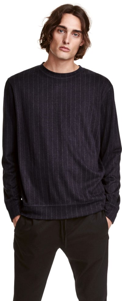 

Джемпер H&M 2hm033000580 L Темно-синий
