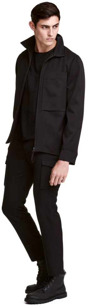 

Брюки H&M 2hm044400111 60 Черные