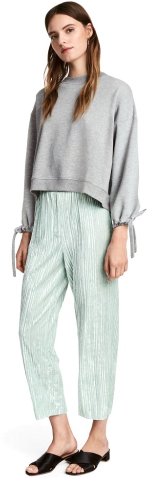 

Брюки H&M 2hm044400144 36 Cветло-зеленые