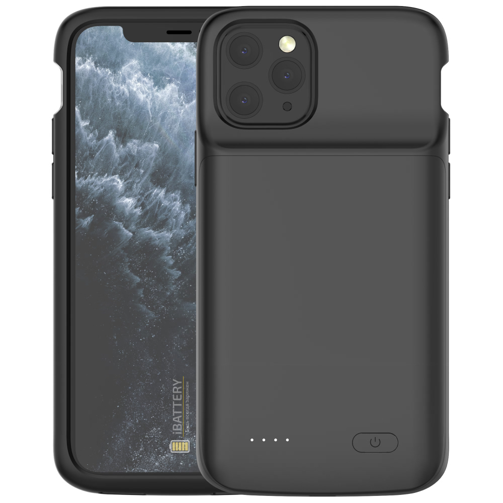 

Чехол аккумулятор iBattery для iPhone 11 Pro 4800 mAh black