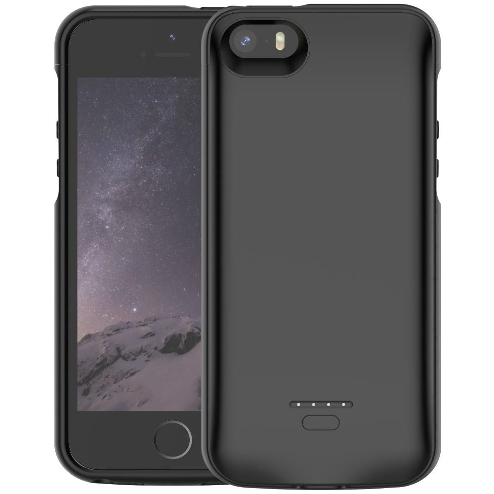 

Чехол зарядка iBattery для iPhone 5/5s/SE 4000 mAh black